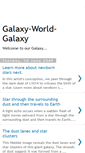 Mobile Screenshot of galaxy-world-galaxy.blogspot.com