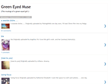 Tablet Screenshot of greeneyedmuse.blogspot.com