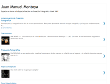 Tablet Screenshot of juanmanuelmontoya.blogspot.com