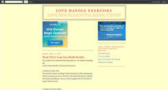 Desktop Screenshot of lovehandleexercises.blogspot.com