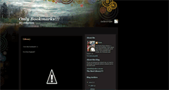 Desktop Screenshot of myworldofbookmarks.blogspot.com