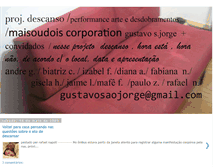 Tablet Screenshot of experimentodescanso.blogspot.com