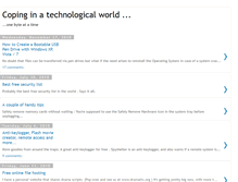 Tablet Screenshot of copinginatechnologicalworld.blogspot.com