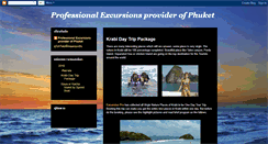 Desktop Screenshot of excursionspro.blogspot.com