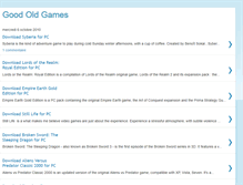 Tablet Screenshot of good-old-games.blogspot.com