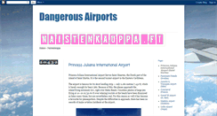 Desktop Screenshot of dangerousairports.blogspot.com