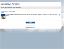 Tablet Screenshot of dangerousairports.blogspot.com