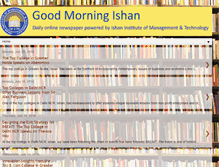 Tablet Screenshot of goodmorningishan.blogspot.com