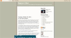 Desktop Screenshot of beginnermind.blogspot.com