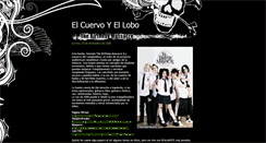 Desktop Screenshot of elcuervoyelobo.blogspot.com