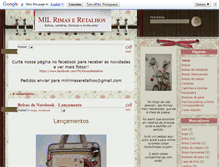 Tablet Screenshot of milrimaseretalhos.blogspot.com