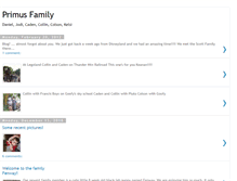 Tablet Screenshot of primusfam.blogspot.com