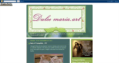 Desktop Screenshot of dulcemariaart.blogspot.com