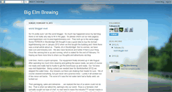 Desktop Screenshot of bigelmbrewing.blogspot.com