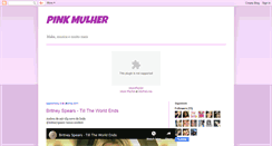 Desktop Screenshot of pinkmulher.blogspot.com