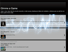 Tablet Screenshot of gimmeagame.blogspot.com