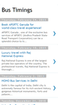 Mobile Screenshot of bus-timings.blogspot.com
