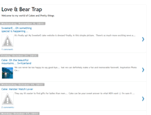 Tablet Screenshot of loveandbeartrap.blogspot.com