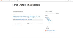 Desktop Screenshot of bonessharperthandaggers.blogspot.com