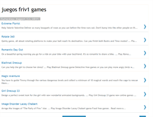 Tablet Screenshot of juegosfriv2games.blogspot.com