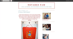 Desktop Screenshot of nevaresfam.blogspot.com