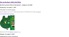 Desktop Screenshot of mydealspy.blogspot.com
