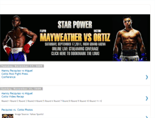 Tablet Screenshot of manny-pacquiao-vs-miguel-cotto.blogspot.com