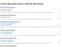 Tablet Screenshot of familybraceletsdirectnewsletter.blogspot.com