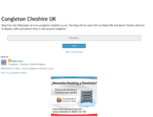 Tablet Screenshot of congletoncheshire.blogspot.com