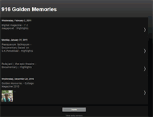 Tablet Screenshot of 916goldenmemories.blogspot.com