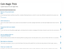 Tablet Screenshot of i-coinmagictrick.blogspot.com
