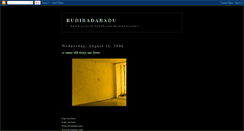 Desktop Screenshot of budibadabadu.blogspot.com