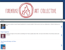 Tablet Screenshot of firehouseartcollective.blogspot.com