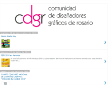 Tablet Screenshot of comunidaddgrosario.blogspot.com