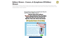 Desktop Screenshot of kidneystoneshelp.blogspot.com