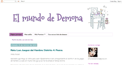 Desktop Screenshot of elmundodedemona.blogspot.com
