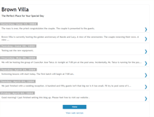 Tablet Screenshot of brownvilla.blogspot.com