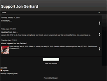 Tablet Screenshot of jongerhard.blogspot.com