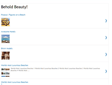 Tablet Screenshot of behold-beauty.blogspot.com