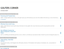 Tablet Screenshot of golferscorner.blogspot.com