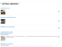 Tablet Screenshot of letrasubianas.blogspot.com