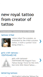 Mobile Screenshot of new-royal-tattoos.blogspot.com