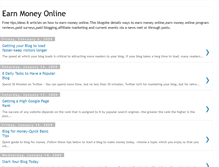 Tablet Screenshot of myearnmoneyonlineproject.blogspot.com
