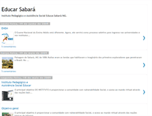 Tablet Screenshot of educarsabara.blogspot.com