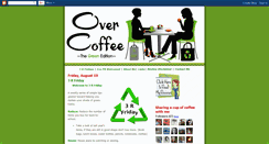 Desktop Screenshot of overcoffee822.blogspot.com