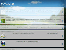 Tablet Screenshot of 4toprimaria.blogspot.com