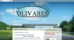 Desktop Screenshot of centrodesaludolivares.blogspot.com