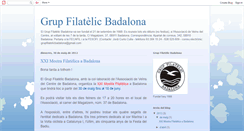 Desktop Screenshot of grupfilatelicbadalona.blogspot.com