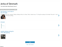 Tablet Screenshot of anitaofdenmark.blogspot.com