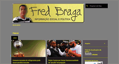 Desktop Screenshot of blogdofredbraga.blogspot.com